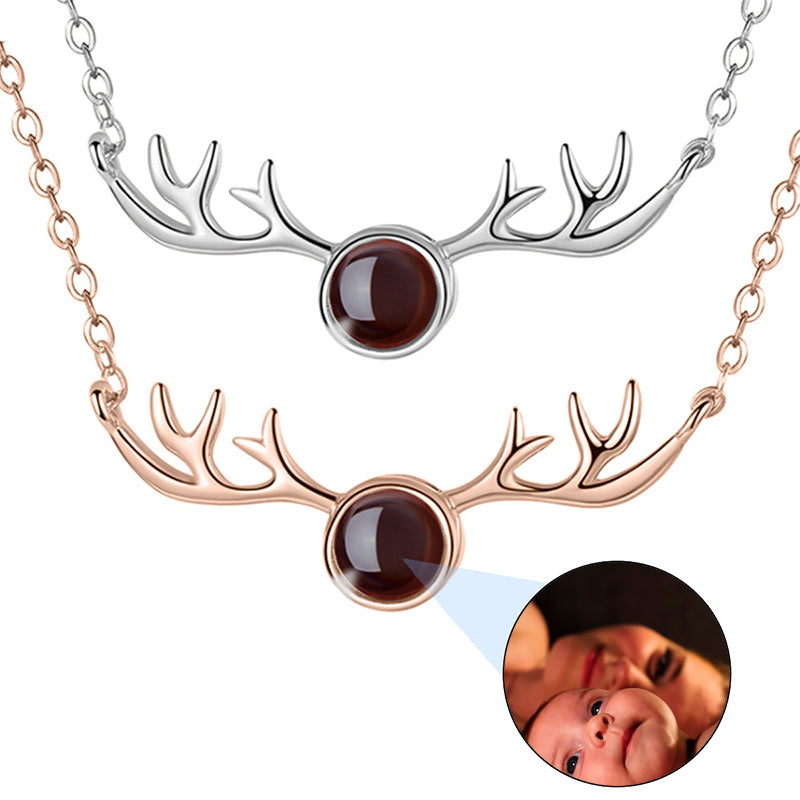 Custom Double-Sided Photo Pendant Necklace: Cubic Zirconia Jewelry