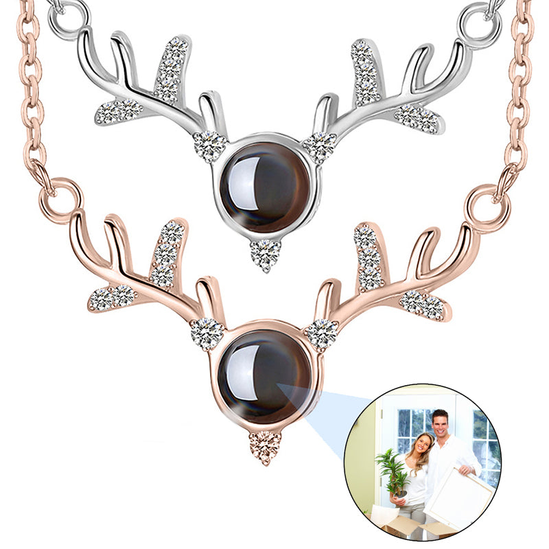 Layered Choker Name Necklace Personalized with Heart, Custom Nameplate Pendant Plated Christmas Gift