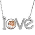 Personalized Diamond Photo Pendant: Custom Square Locket, Free Chain