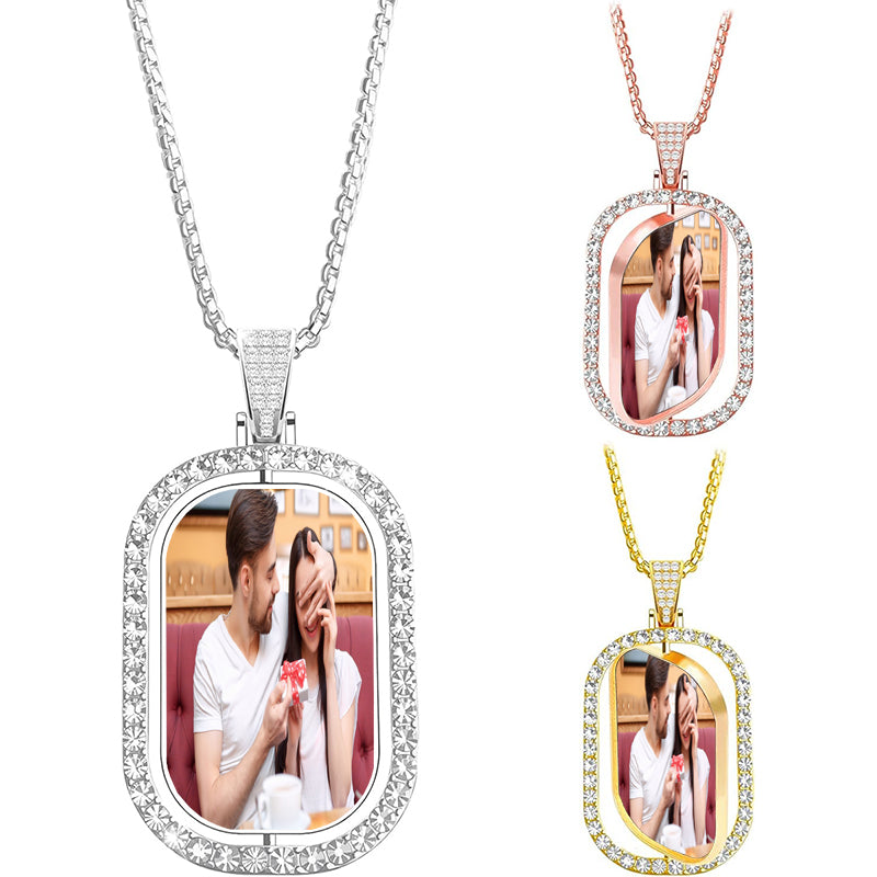 Custom Name Necklace for Women with Birthstone Real Personalized Birthstone Nameplate Necklace Jewelry Gift for Her