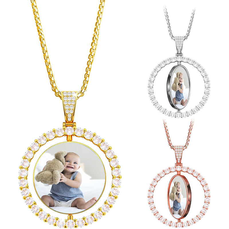 Custom Name Necklace Personalized Plated Vertical Nameplate Customized Pendant Necklace Jewelry Gift for Women Girls