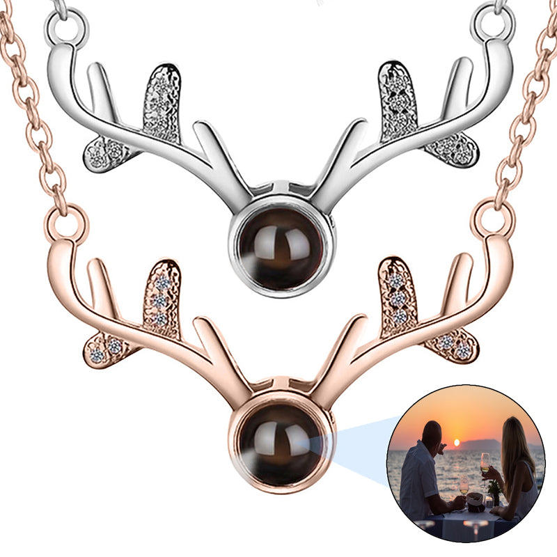 Personalized Camera Necklace with Picture Inside-Custom Photo Pendant Necklaces Customized Projection Locket Necklace, Memorial Jewelry Gifts for Women Mom Girlfriend Wife