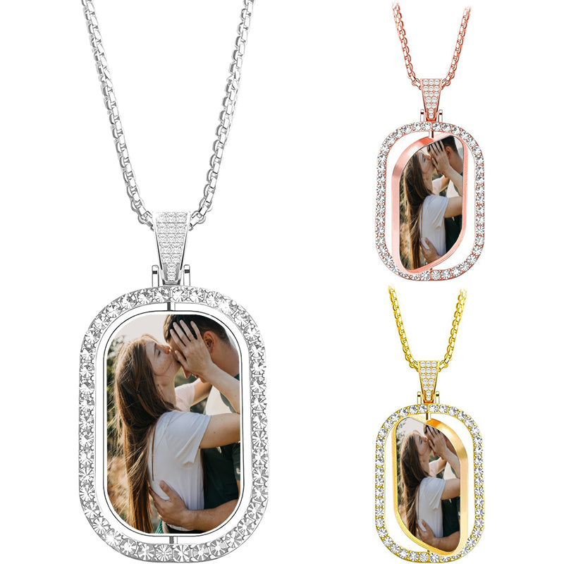 Custom Pet Face Necklace, Personalized Pet Remembrance Gift, Cusstom Engraved Pet Face Necklace, Pet Portrait Necklace, Pet Photo Engraved