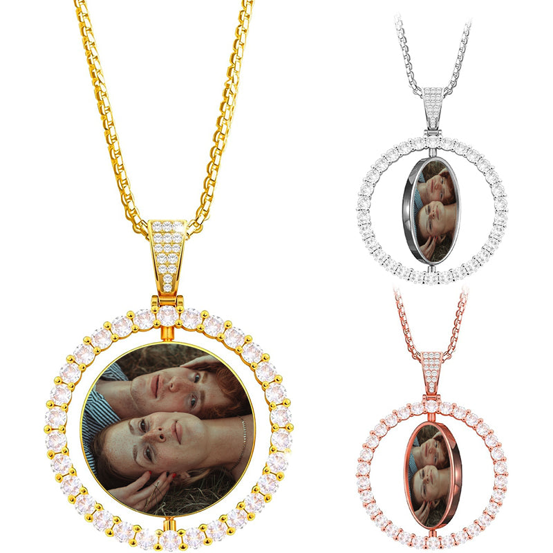 Custom Double Plated Name Necklace: Filled Personalized Jewelry