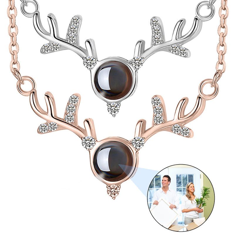 MYKA - Two Initial Pendant Necklace - Dainty Gift for Her, Women, Mom - Custom Jewelry for Mother's Day, Christmas