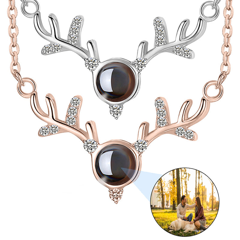 8th and 19th Anniversary Gift - Bronze Anniversary - Tiny Two Circle Necklace