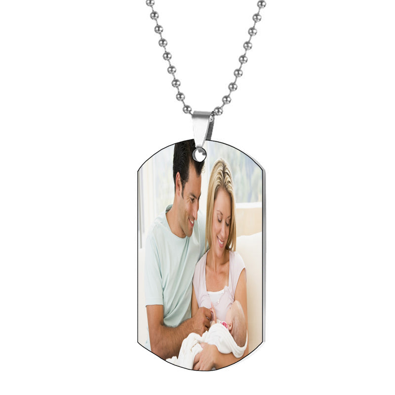 Personalized Engraved Necklace, Custom Engraving Coin Pendant | Date | Coordinates | Roman Numerals | Name | Quotes Engraving Necklace