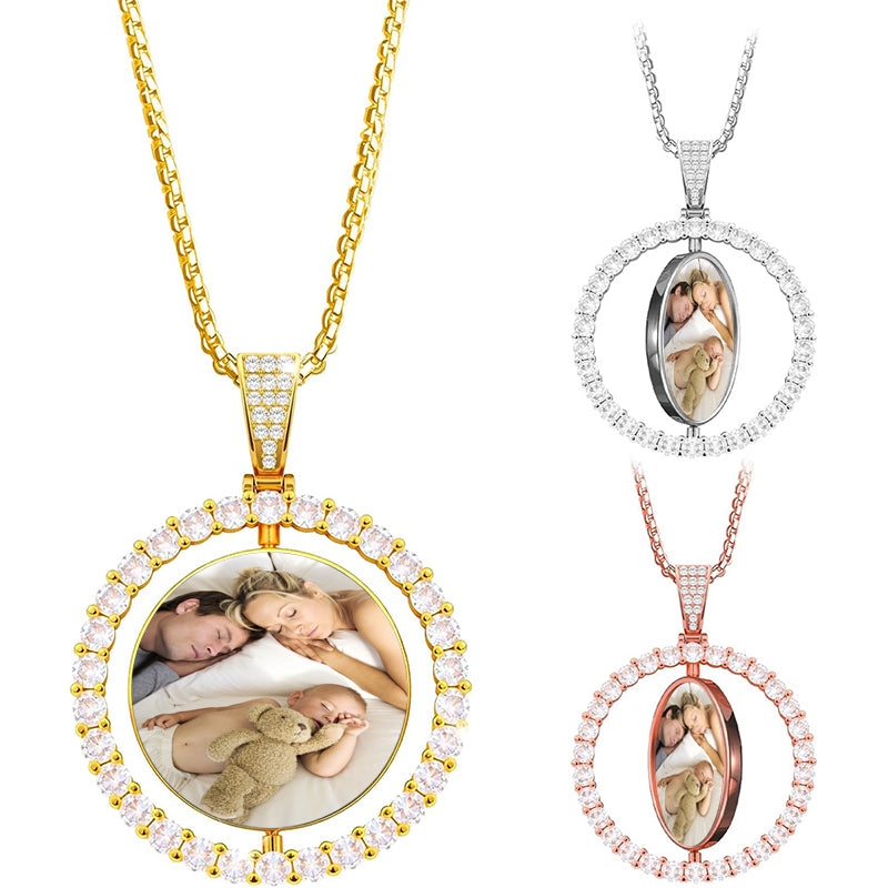 Custom Dog Tag With Name Necklace, American Flag Army ID Tag Necklace With Curb Chain, Stars and Stripes Name Tags Number Necklace For Men