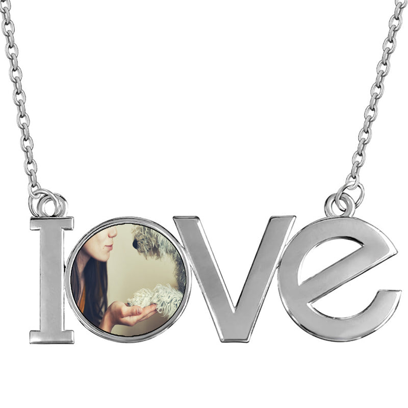 Personalized Engraved Bar Necklace: Stainless Steel Motto Pendant