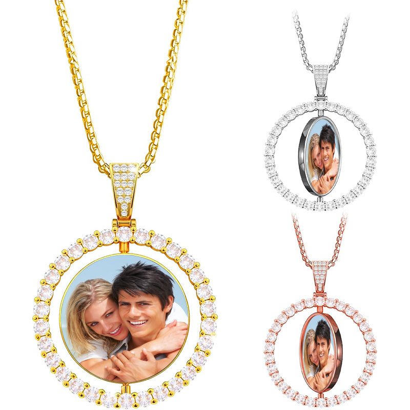 Hebrew Mom Pendant Necklace - Custom Hebrew Text Necklace - Gift For Mom - Jewelry