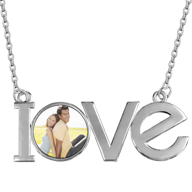 Personalized Granddaughter Gift Heart Necklace CZ Custom Message Graduation Confirmation Birthday Long Distance Keepsake